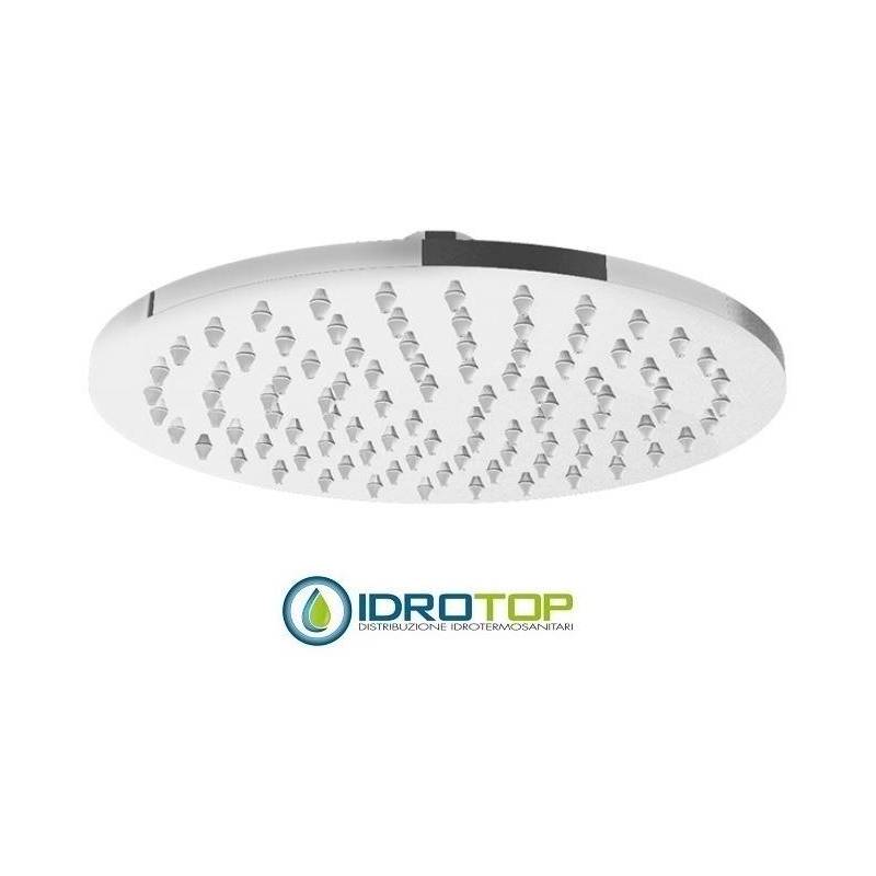 Soffione Tondo diametro 25x25cm, in Ottone Cromato Ponsi 