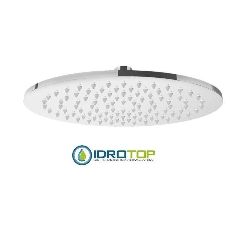Soffione Ovale 25x17,5cm, in Ottone Cromato Ponsi 