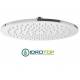 Soffione Ovale 40x28cm, in Ottone Cromato Ponsi 