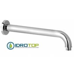 Braccio Doccia 33,5cm Tondo in Ottone Cromato Ponsi 