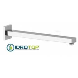 Braccio Doccia 35cm Quadrato in Ottone Cromato Ponsi 
