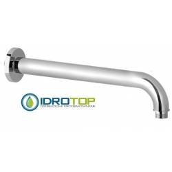 Braccio Doccia 28,5cm Tondo in Ottone Cromato Ponsi 