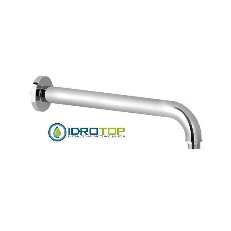 Braccio Doccia 28,5cm Tondo in Ottone Cromato Ponsi 