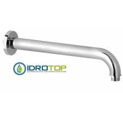 Braccio Doccia 33,5 cm in Ottone  Lucido Naturale Ponsi 