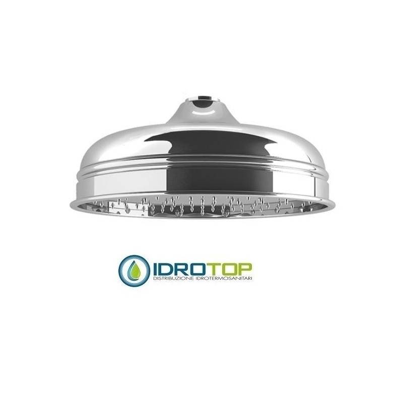 Soffione Classico, diametro 20cm Ottone Lucido Ponsi 