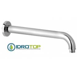 Braccio Doccia Tondo 18,5cm in Ottone Cromato Ponsi 