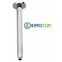 Braccio Doccia a Soffitto 30cm in Ottone Cromato Ponsi 