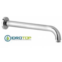Braccio Doccia Tondo 23,5 cm in Ottone Cromato Ponsi 