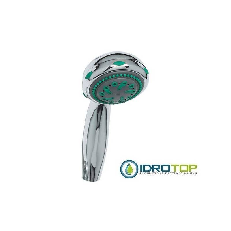 Doccetta diam.90 in ABS 3 getti / 5 funzioni Cromata Ponsi 