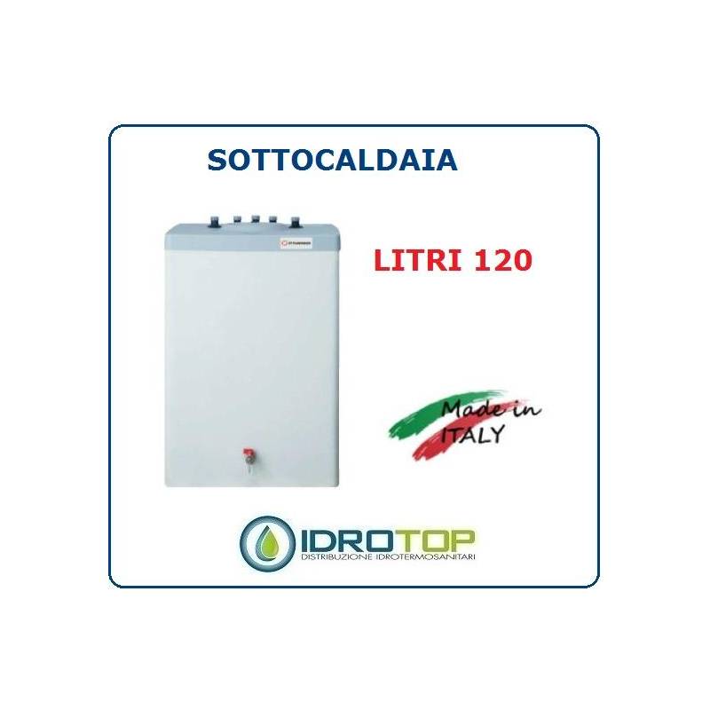 Scaldacqua ISSWT 120 - 120L Bollitore Singolo Serpentino Verticale Vetroporcellanata Styleboiler 