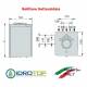 Scaldacqua ISSWT 120 - 120L Bollitore Singolo Serpentino Verticale Vetroporcellanata Styleboiler 