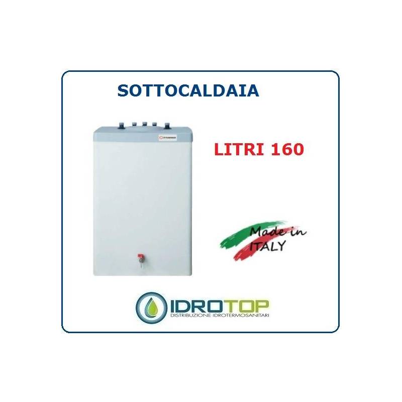 Scaldacqua ISSWT 160-160L Bollitore Singolo Serpentino Verticale Vetroporcellanata Styleboiler 