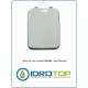 Copriwater Ideal Standard  VELARA  BIANCO Cerniera Cromo-Sedile-Asse Wc