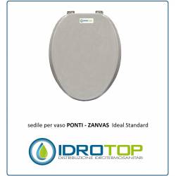 COPRIWATER SEDILE per PONTI Z-ZANVAS 3157/58 Ideal Standard