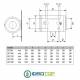 Scaldabagno Termo-Elettrico SO/T Orizzontale LT80 con Serpentino
