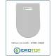 COPRIWATER SEDILE per modello SYSTEM Cesame
