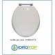 COPRIWATER SEDILE per VASO modello CHARLOTTE DOLOMITE