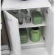 Mobile sottolavello 120 per cucina doppia anta abbinabile al lavello inox in tre colori  