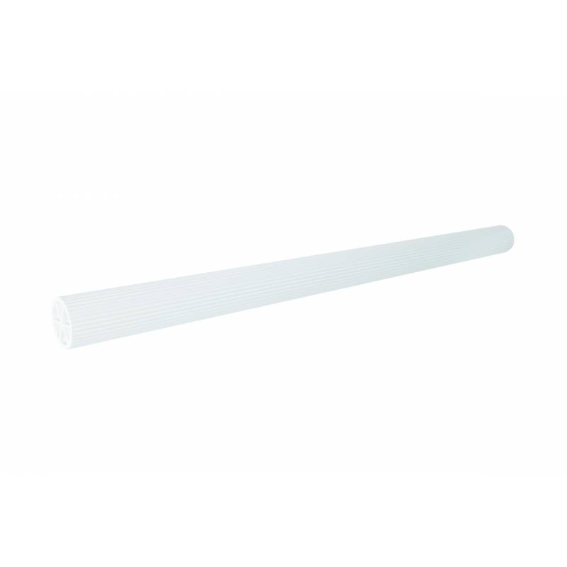 Tubo Rigato in plastica PVC BIANCO K design 