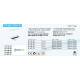 Tubo Rigato in plastica PVC BIANCO K design 