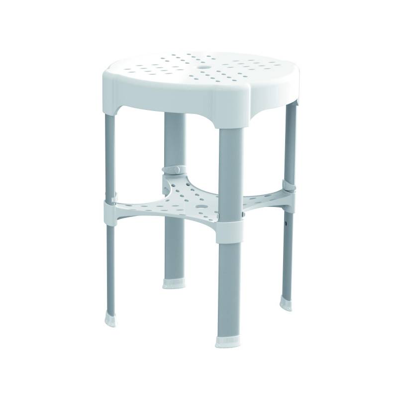 Sgabello disabili Regolabile da doccia  BIANCO K design 