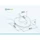 Alzawater ARES con sistema di bloccaggio BIANCO K design 