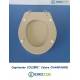 Copriwater Pozzi Ginori COLIBRI' CHAMPAGNE Cerniera Cromo-Sedile-Asse Wc 