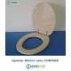 Copriwater Pozzi Ginori MODULO CHAMPAGNE   Cerniera Cromo-Sedile-Asse Wc 