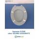 Copriwater Ideal Standard  ELLISSE-ELLISSE PIU'' AZZURRO SUSSURRATO  Cerniera Cromo-Sedile-Asse Wc