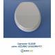 Copriwater Ideal Standard  ELLISSE-ELLISSE PIU'' AZZURRO SUSSURRATO  Cerniera Cromo-Sedile-Asse Wc