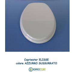 Copriwater Ideal Standard  ELLISSE-ELLISSE PIU' AZZURRO SUSSURRATO  Cerniera Cromo-Sedile-Asse Wc