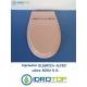 Copriwater Pozzi Ginori OLIMPICA-ALFEO ROSA R.G.  Cerniera Cromo-Sedile-Asse Wc 