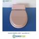 Copriwater Pozzi Ginori OLIMPICA-ALFEO ROSA R.G.  Cerniera Cromo-Sedile-Asse Wc 