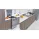 Sottolavello pieghevole per cucina lavello in inox 90 x 50 