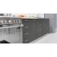 Sottolavello pieghevole per cucina lavello in inox 90 x 50 
