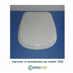 Copriwater compatibile Tesi in termoindurente Bianco Euro Ideal Standard
