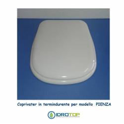 Copriwater compatibile Pienza Senesi in termoindurente Bianco Euro     