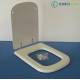 Copriwater Hatria  EDOS BIANCO  Cerniera Cromo-Sedile-Asse Wc