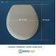 Copriwater Hatria ERIKA -Sedile-Asse Wc- Originale Hatria