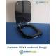 Copriwater Ideal Standard  CONCA NERO  Cerniera Cromo-Sedile-Asse Wc