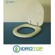 Copriwater F. CONCEPT Bianco Cerniera Cromo-Falerii 