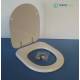 Copriwater Dolomite PETRA BIANCO Cerniera Cromo-Sedile-Asse Wc