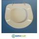 Copriwater Dolomite PETRA BIANCO Cerniera Cromo-Sedile-Asse Wc