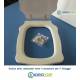 Copriwater G.S.I PALACE BIANCO Cerniera cromo-Sedile-Asse Wc