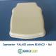 Copriwater G.S.I PALACE BIANCO Cerniera cromo-Sedile-Asse Wc