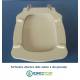 Copriwater G.S.I PALACE BIANCO Cerniera cromo-Sedile-Asse Wc