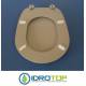 Copriwater Ideal Standard  LIUTO GRIGIO SUSSURRATO Cerniera Cromo-Sedile-Asse Wc