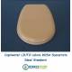 Copriwater Ideal Standard  LIUTO ROSA SUSSURRATO  Cerniera Cromo-Sedile-Asse Wc