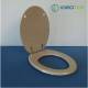 Copriwater Ideal Standard  ELLISSE-ELLISSE PIU' CHAMPAGNE Cerniera Cromo-Sedile-Asse Wc