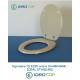 Copriwater Ideal Standard  ELLISSE-ELLISSE PIU' CHAMPAGNE Cerniera Cromo-Sedile-Asse Wc